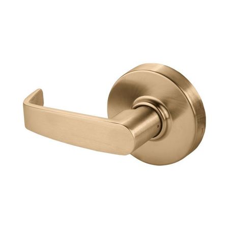 SARGENT 7U93LL10 Half Dummy Pull Cylindrical Lock Grade 2 with L Lever and L Rose Satin Bronze 7U93LL10